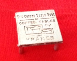 PARTS ONLY -Monopoly Seinfeld Board Game - Coffee Table Book Pewter Token Only