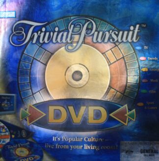 Trivial Pursuit DVD 2005 Version Board Game - Used