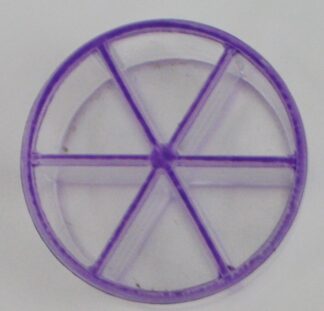 PARTS ONLY-Trivial Pursuit DVD Popular Culture Edition Board Game - Purple/Clear Scoring Token