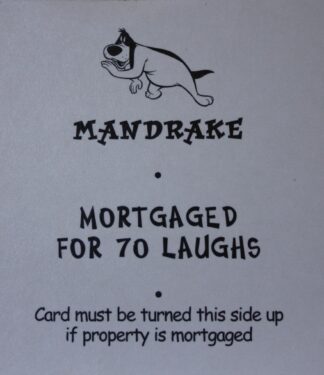 PARTS ONLY - Monopoly Looney Tunes - " Tweety's S.O.S. - Mandrake" Title Card Only