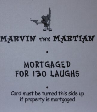 PARTS ONLY - Monopoly Looney Tunes - "Duck Dodgers - Marvin The Martian" Title Card Only