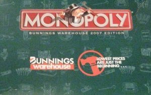 Monopoly Bunnings Board Game