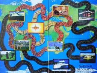 PARTS ONLY - National Geographic Mystery Voyage Board Game - (1) Game Board Only