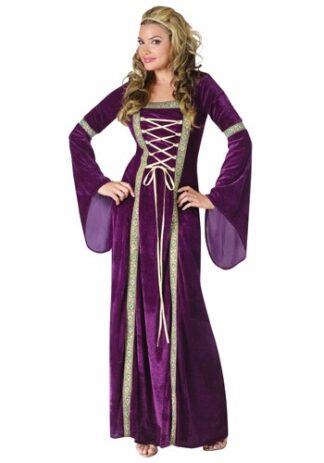 Purple Renaissance Lady Costume