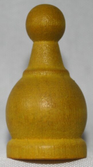PARTS ONLY -Jumanji Board Game - Yellow Wooden Token