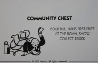 PARTS ONLY - Monopoly The Australian Here and Now Edition Board Game - #13 Community Chest Card Only