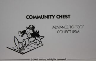 PARTS ONLY - Monopoly The Australian Here and Now Edition Board Game - #15 Community Chest Card Only