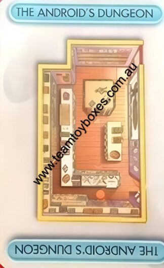 PARTS ONLY - Cluedo The Simpsons Board Game - (1) The Android's Dungeon Room Card Only