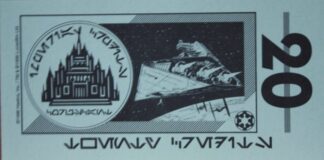 PARTS ONLY -Monopoly Star Wars Board Game - 10 x 20 Imperial Credit Custom Money