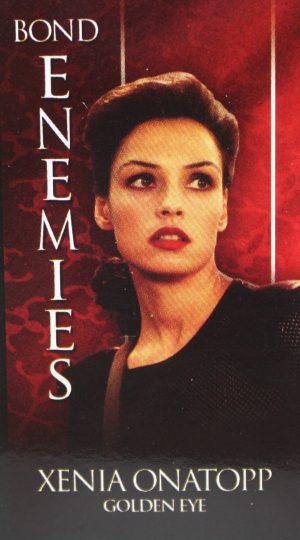 PARTS ONLY -Monopoly Ultimate James Bond Board Game - "Xenia Onatopp" Bond Enemy Card (New)