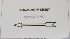 PARTS ONLY - Monopoly Here and Now UK Limited Edition Board Game - Community Chest Card #10