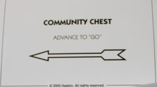 PARTS ONLY - Monopoly Here and Now UK Limited Edition Board Game - Community Chest Card #10