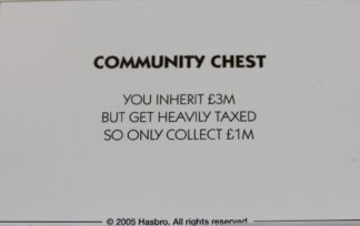PARTS ONLY - Monopoly Here and Now UK Limited Edition Board Game - Community Chest Card #11