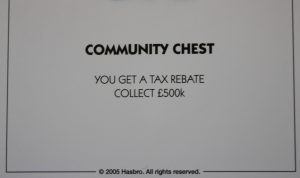 PARTS ONLY - Monopoly Here and Now UK Limited Edition Board Game - Community Chest Card #3