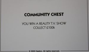 PARTS ONLY - Monopoly Here and Now UK Limited Edition Board Game - Community Chest Card #5