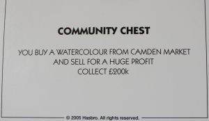 PARTS ONLY - Monopoly Here and Now UK Limited Edition Board Game - Community Chest Card #8