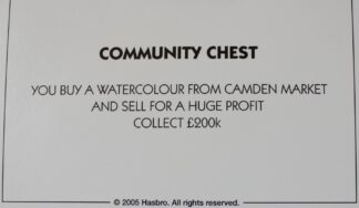 PARTS ONLY - Monopoly Here and Now UK Limited Edition Board Game - Community Chest Card #8