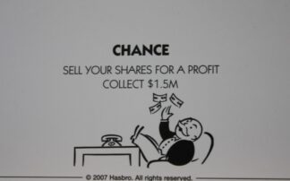 PARTS ONLY - Monopoly The Australian Here and Now Edition Board Game - #1 Chance Card Only