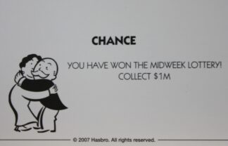 PARTS ONLY - Monopoly The Australian Here and Now Edition Board Game - #10 Chance Card Only