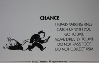 PARTS ONLY - Monopoly The Australian Here and Now Edition Board Game - #15 Chance Card Only