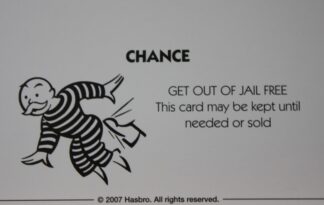 PARTS ONLY -Monopoly The Australian Here and Now Edition Board Game - #5 Chance Card Only