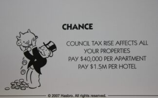 PARTS ONLY - Monopoly The Australian Here and Now Edition Board Game - #6 Chance Card Only
