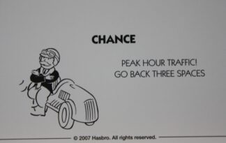 PARTS ONLY - Monopoly The Australian Here and Now Edition Board Game - #7 Chance Card Only