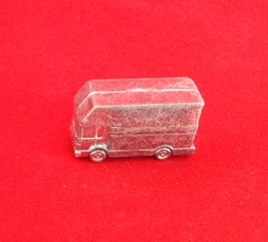 PARTS ONLY - Monopoly Board Game "City Edition" - Double Decker Bus Pewter Token