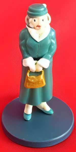 PARTS ONLY - Cluedo DVD Board Game - (1) Mrs Meadowbrook Character Token Only