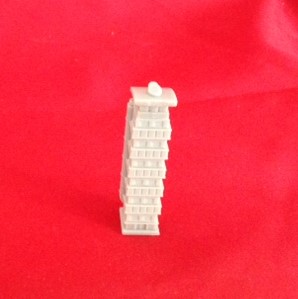 PARTS ONLY - Monopoly Board Game "City Edition" - (1) 3 Block Residential Building