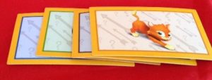 PARTS ONLY -Monopoly Junior Board Game - 4 Who's Your Token Character Cards