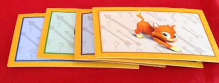 PARTS ONLY - Monopoly Junior Board Game - (1) Pack of 4 Who's Your Token Character Cards Only
