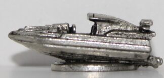 PARTS ONLY -Monopoly Ultimate James Bond Board Game - Q-Boat Pewter Token (New)