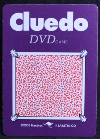 PARTS ONLY - Cluedo DVD Board Game - (1) Ballroom Location Card Only