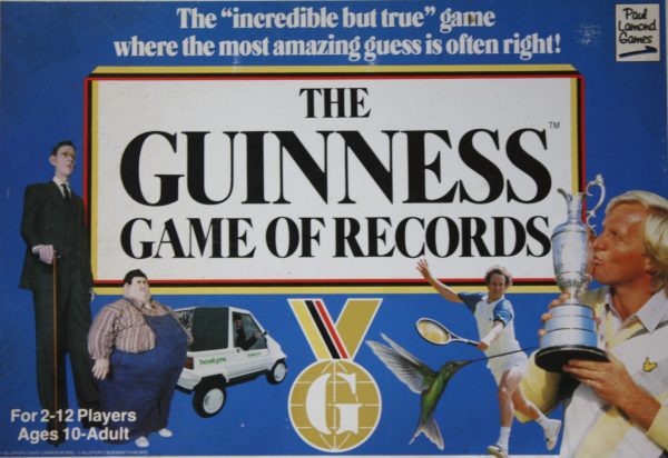 The Guinness Game Of Records Board Game