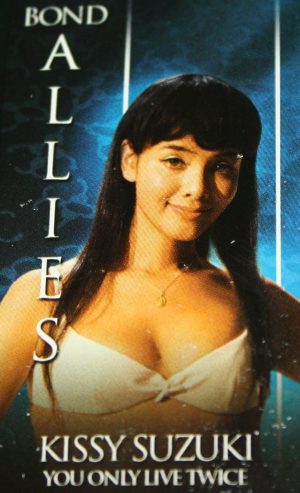 PARTS ONLY - Monopoly Ultimate James Bond Board Game - "Kissy Suzuki" Bond Allies Card (New)