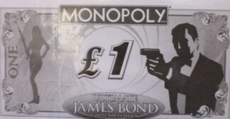 PARTS ONLY -Monopoly Ultimate James Bond Board Game - Specialty Money Pack (New)