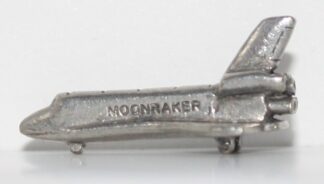 PARTS ONLY -Monopoly Ultimate James Bond Board Game - Moon Raker Shuttle Pewter Token (New)