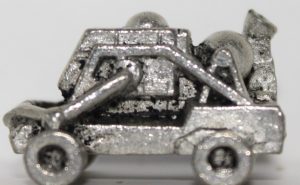 PARTS ONLY -Monopoly Ultimate James Bond Board Game -  Moon Buggy Pewter Token (New)