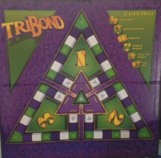 PARTS ONLY -Tribond Board Game - Used Gameboard
