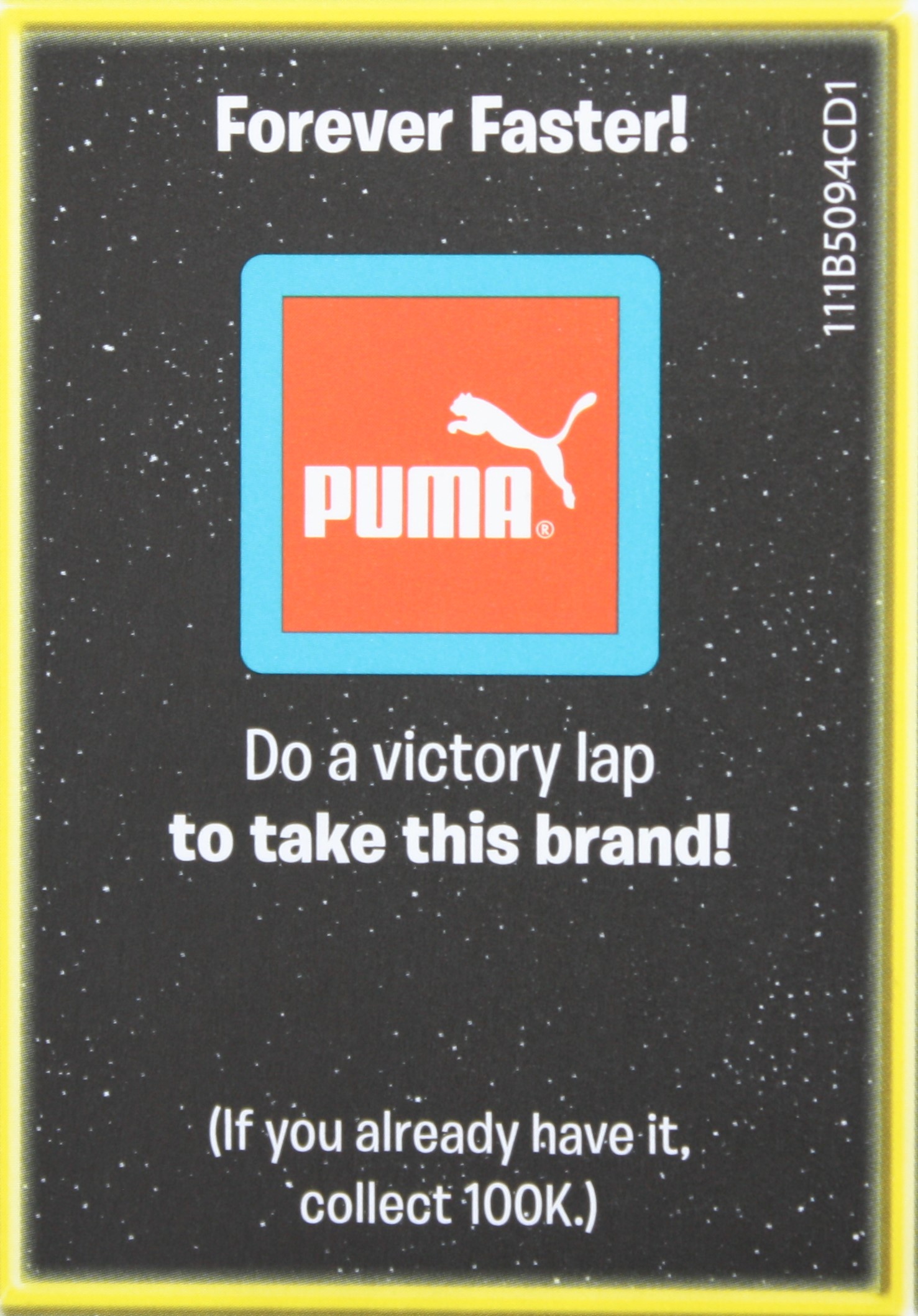 PARTS ONLY - The Game of Life "Empire" Board Game - Action "Forever Faster!" Card Only