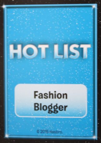 PARTS ONLY - The Game of Life "Empire" Board Game - Hot List "Fashion Blogger" Card
