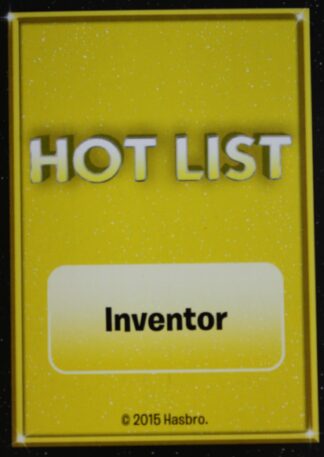 PARTS ONLY - The Game of Life "Empire" Board Game - Hot List "Inventor" Card