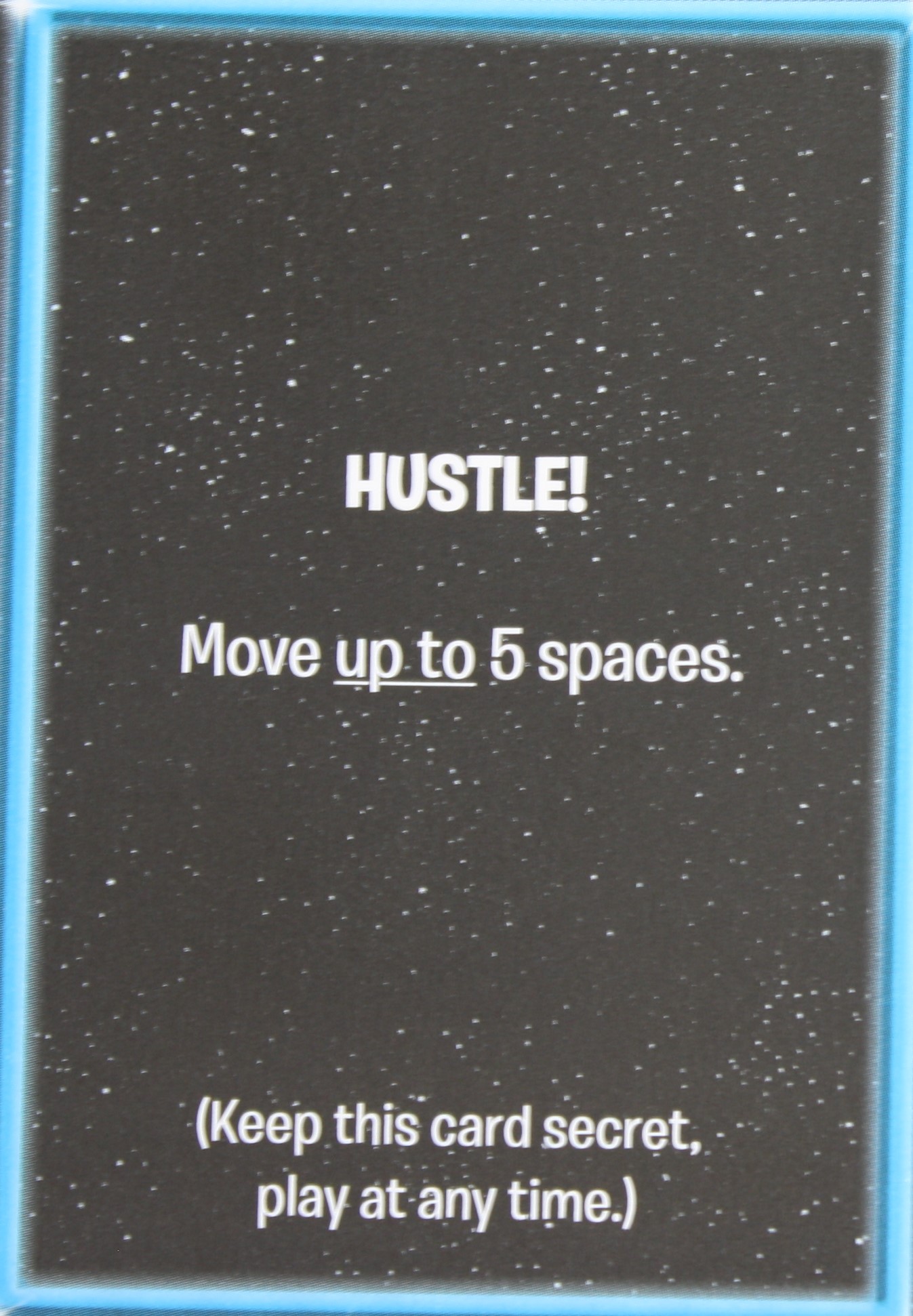 PARTS ONLY - The Game of Life "Empire" Board Game - Empire "Hustle!" Card Only
