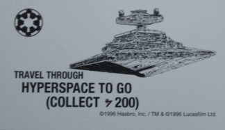 PARTS ONLY - Monopoly Star Wars Trilogy Board Game - #9 Imperial Card Only