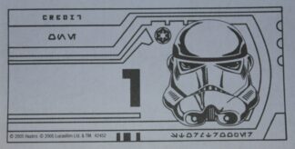 PARTS ONLY -Monopoly Board Game Star Wars Saga Edition - 1 Republic Credit (Pack of 10)