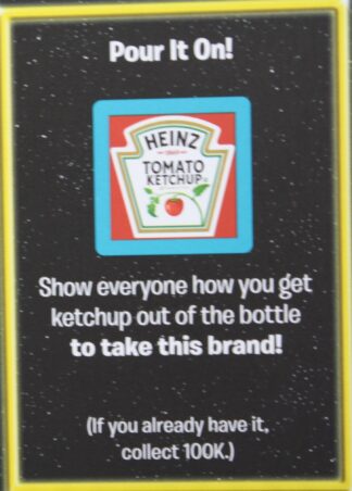 PARTS ONLY - The Game of Life "Empire" Board Game - Action "Pour It On!" Card Only