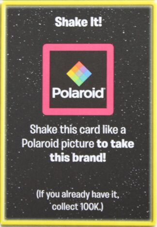 PARTS ONLY - The Game of Life "Empire" Board Game - Action "Shake It!" Card Only