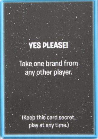PARTS ONLY - The Game of Life "Empire" Board Game - Empire "Yes Please!" Card Only