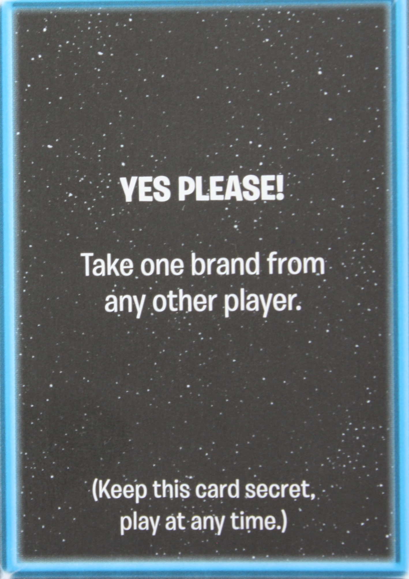 PARTS ONLY - The Game of Life "Empire" Board Game - Empire "Yes Please!" Card Only
